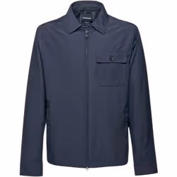 Geox Mens Vincit Bomber Jacket - 46 in, Sky Captain