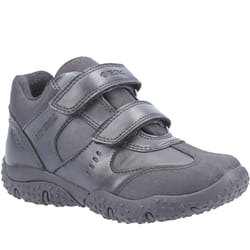 Geox Boys Baltic ABX Touch Fastening Trainers - 2.5 UK, Black