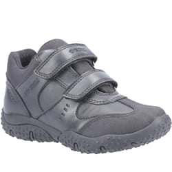 Geox Boys Baltic ABX Touch Fastening Trainers - 4 UK, Black
