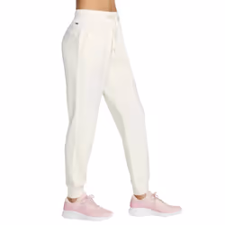 Skechers Womens/Ladies Skechluxe Elevate Jogging Bottoms - XL, Off White