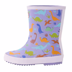 Hunter Childrens/Kids Dinosaur Wellington Boots - 13 UK Child, Purple
