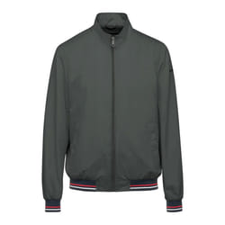 Geox Mens Jharrod Bomber Jacket - 40 in, Ivy/Sky Captain