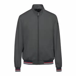 Geox Mens Jharrod Bomber Jacket - 44 in, Ivy/Sky Captain