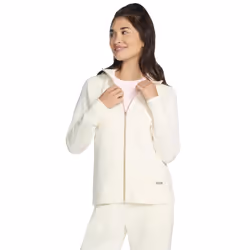 Skechers Womens/Ladies Skechluxe Elevate Hooded Jacket - M, Off White