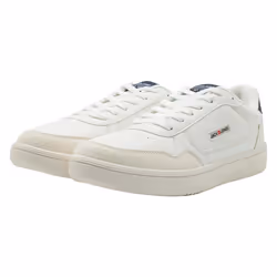 Jack And Jones Mens Bounce Trainers - 9 UK, White/Navy Blazer