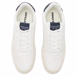 Jack And Jones Mens Bounce Trainers - 9 UK, White/Navy Blazer
