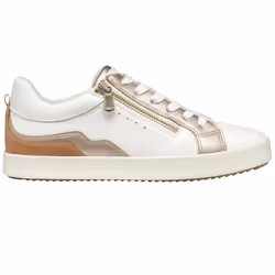 Geox Womens/Ladies D Blomiee Suede Trainers - 3 UK, Optic White/Nude