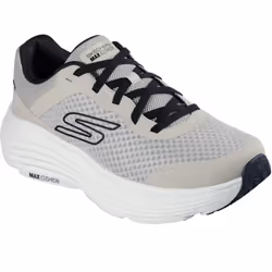 Skechers Mens Cushioned Trainers - 11 UK, Taupe/Black