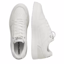 Jack And Jones Mens Ealing Trainers - 8 UK, White/Silver