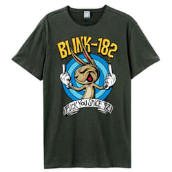 Amplified Unisex Adult F You Since 92 Blink 182 T-Shirt - XS, Charcoal