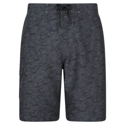 Mountain Warehouse Mens Ocean Wave Boardshorts - M, Dark Grey