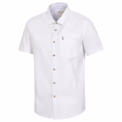 Mountain Warehouse Mens Coconut Textured Slub Short-Sleeved Shirt (Pack of 2) - XL, Dark Blue/White