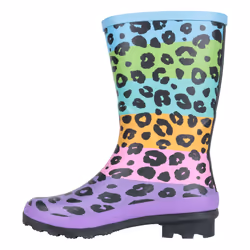Mountain Warehouse Childrens/Kids Rubber Mid Calf Wellington Boots - 13 UK Child, Bright Blue