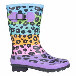 Mountain Warehouse Childrens/Kids Rubber Mid Calf Wellington Boots - 13 UK Child, Bright Blue