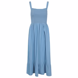 Mountain Warehouse Womens/Ladies Marbella Strappy Shirred Midi Dress - 6 UK, Pale Blue