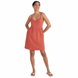 Mountain Warehouse Womens/Ladies Sienna Seersucker Midi Dress - 10 UK, Rust