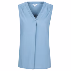 Mountain Warehouse Womens/Ladies Tuscany Chambray Sleeveless Shirt - 10 UK, Light Blue