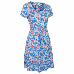 Mountain Warehouse Womens/Ladies Orchid Floral UV Dress - 10 UK, Bright Blue