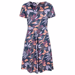 Mountain Warehouse Womens/Ladies Orchid Leafy Floral Dress - 20 UK, Purple