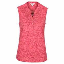 Mountain Warehouse Womens/Ladies Petra Floral Pattern Sleeveless Shirt - 8 UK, Red