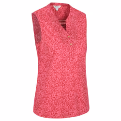 Mountain Warehouse Womens/Ladies Petra Floral Pattern Sleeveless Shirt - 8 UK, Red