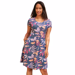 Mountain Warehouse Womens/Ladies Orchid Leaf Dress - 14 UK, Purple