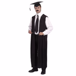 Smiffys Unisex Adult Teachers Gown Costume