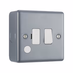 Masterplug Metal Clad Switched Fused Connection Unit 13a