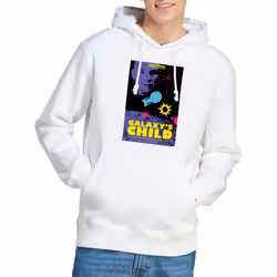 Star Trek Mens The Next Generation Season 4 Episode 16 Hoodie - S, White