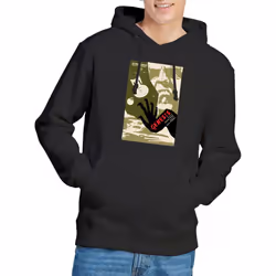 Star Trek Mens The Next Generation Season 7 Episode 19 Hoodie - XXL, Black
