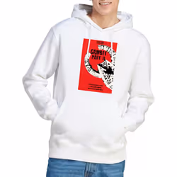 Star Trek Mens The Next Generation Season 7 Episode 5 Hoodie - S, White
