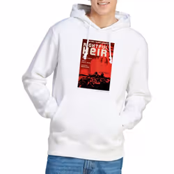 Star Trek Mens The Next Generation Season 6 Episode 23 Hoodie - M, White