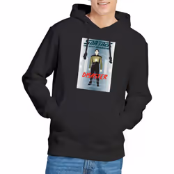 Star Trek Mens The Next Generation Season 5 Episode 5 Hoodie - L, Black