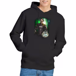 Star Trek Mens Borg 30 Hoodie - L, Black