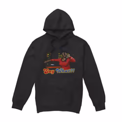 Star Trek Mens Say What Hoodie - XXL, Black
