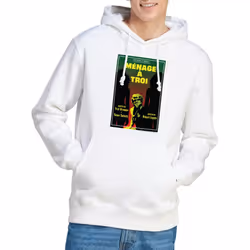 Star Trek Mens The Next Generation Season 3 Episode 24 Hoodie - XXL, White