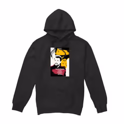Star Trek Mens The Next Generation Season 6 Episode 24 Hoodie - XXL, Black