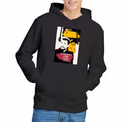 Star Trek Mens The Next Generation Season 6 Episode 24 Hoodie - XXL, Black
