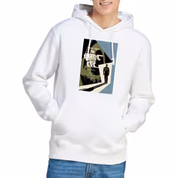 Star Trek Mens The Next Generation Season 4 Episode 24 Hoodie - L, White