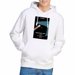 Star Trek Mens The Next Generation Season 5 Episode 7 Hoodie - S, White