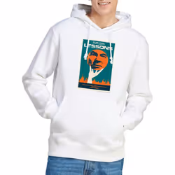 Star Trek Mens The Next Generation Season 6 Episode 19 Hoodie - M, White