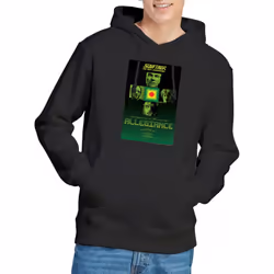 Star Trek Mens The Next Generation Season 3 Episode 18 Hoodie - XL, Black