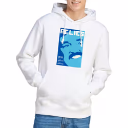 Star Trek Mens The Next Generation Season 6 Episode 4 Hoodie - L, White