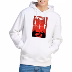 Star Trek Mens The Next Generation Season 5 Episode 16 Hoodie - XL, White