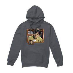 Star Trek Mens Enemy Wessel Hoodie - L, Charcoal