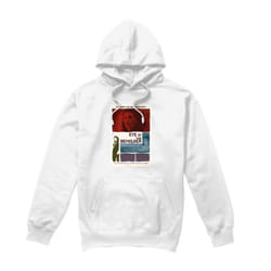 Star Trek Mens The Next Generation Season 7 Episode 18 Hoodie - L, White