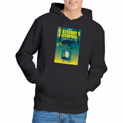 Star Trek Mens The Next Generation Season 3 Episode 15 Hoodie - S, Black