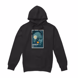 Star Trek Mens The Next Generation Season 5 Episode 19 Hoodie - S, Black
