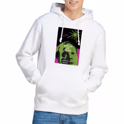 Star Trek Mens The Next Generation Season 6 Episode 2 Hoodie - L, White