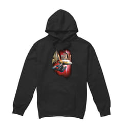 Star Trek Mens Mirror Enterprise Hoodie - M, Black